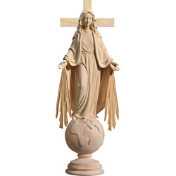Nuestra Señora de todos los pueblos con rayos